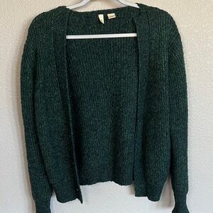 Moth Dark Green Women's Cardigan